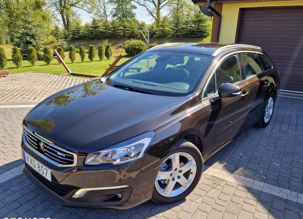 Peugeot 508 cena 36500 przebieg: 172000, rok produkcji 2015 z Pogorzela małe 277